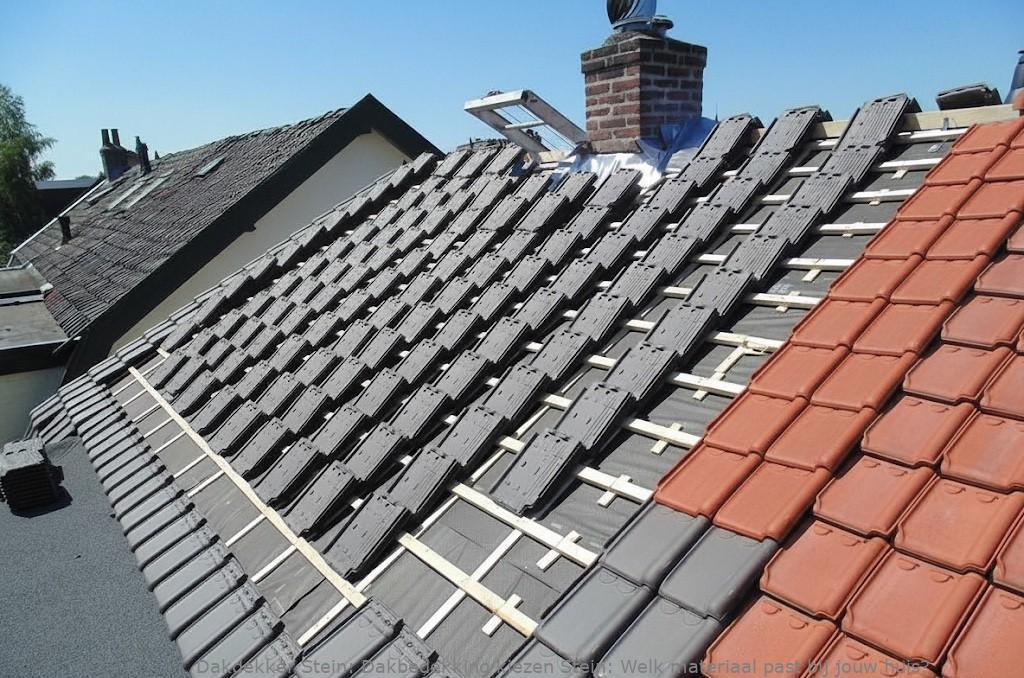 Dakbedekking kiezen Stein: Welk materiaal past bij jouw huis?
