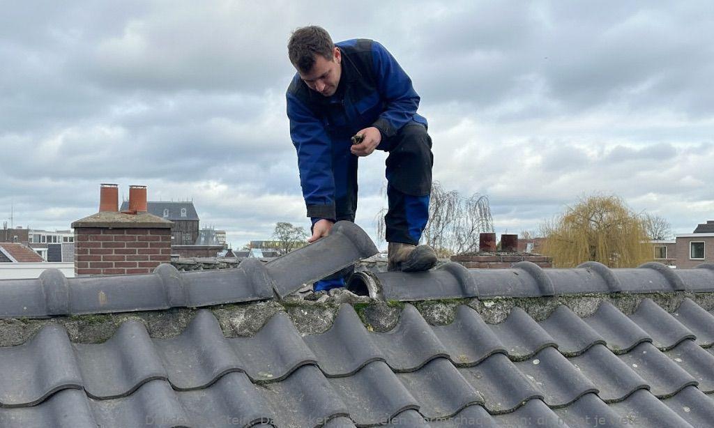 Dakdekker Inschakelen Stormschade Stein